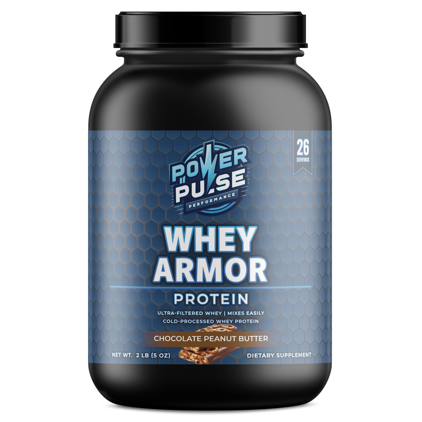 2lb Whey Armor Protein (Chocolate Peanut Butter)