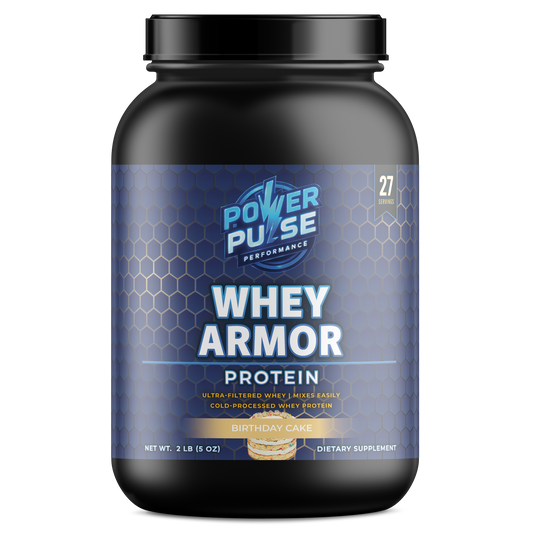 2lb Whey Armor Protein (Birthday Cake)